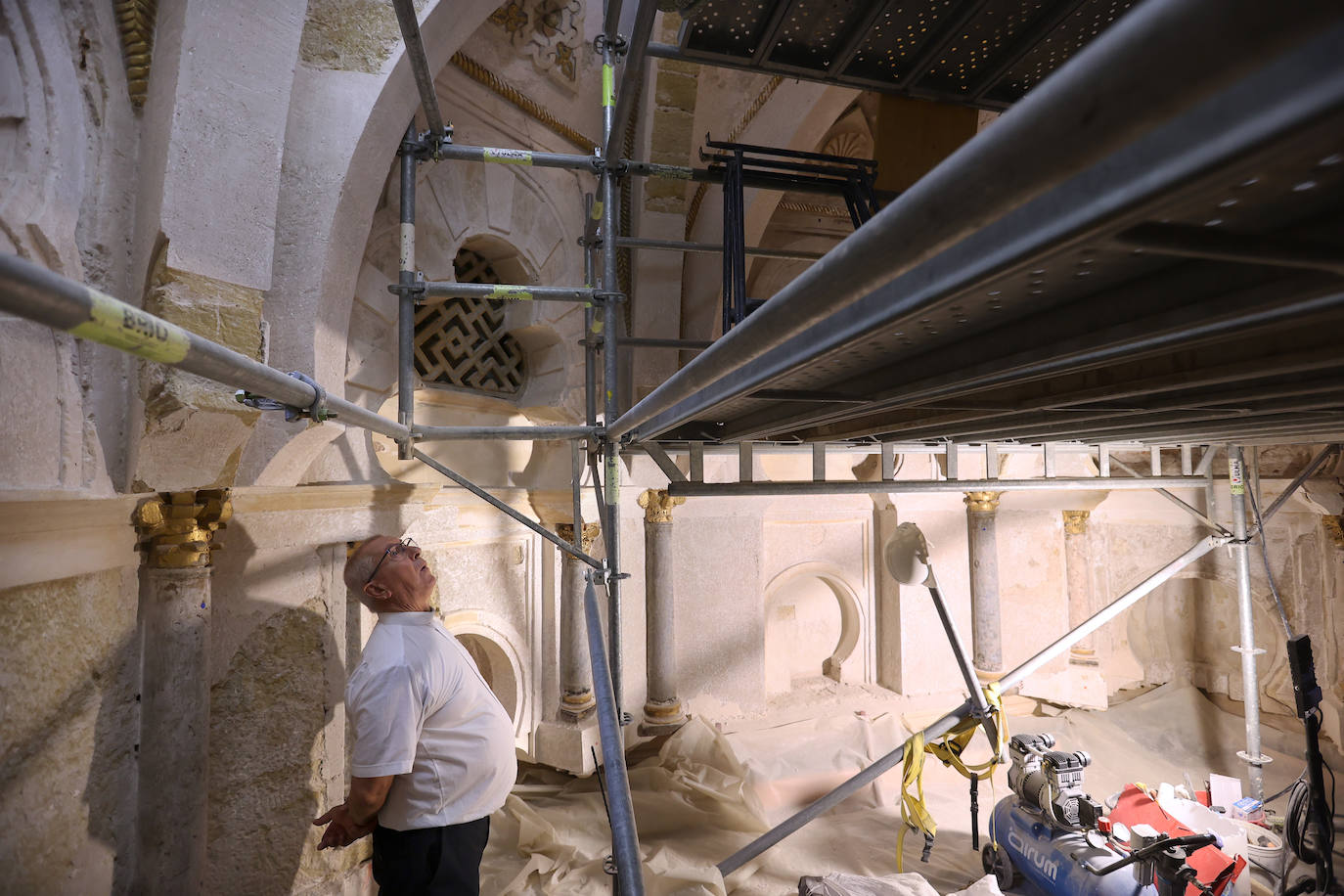 ABC en la meticulosa restauración de la maqsura de la Mezquita-Catedral de Córdoba