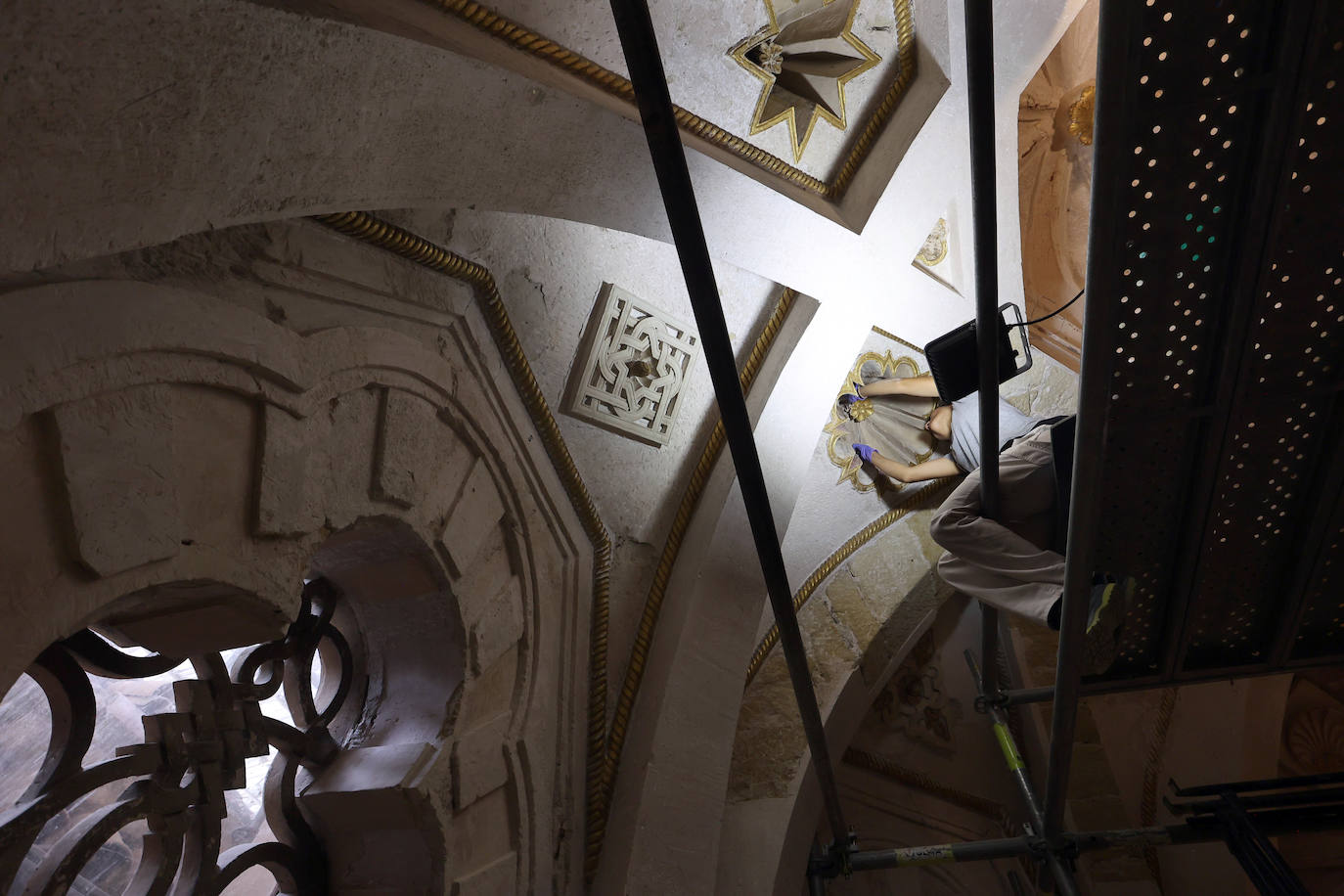 ABC en la meticulosa restauración de la maqsura de la Mezquita-Catedral de Córdoba