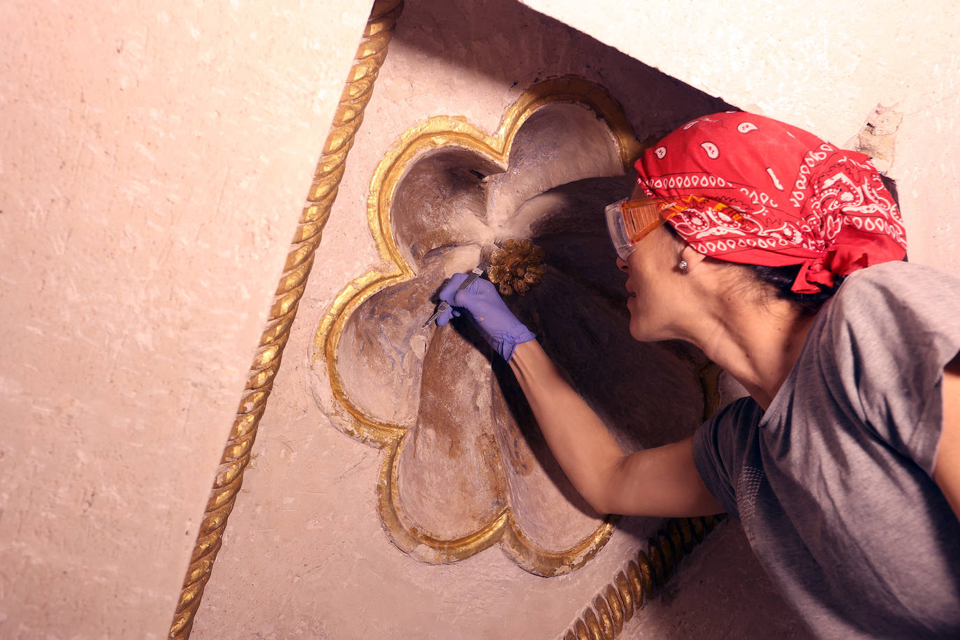 ABC en la meticulosa restauración de la maqsura de la Mezquita-Catedral de Córdoba