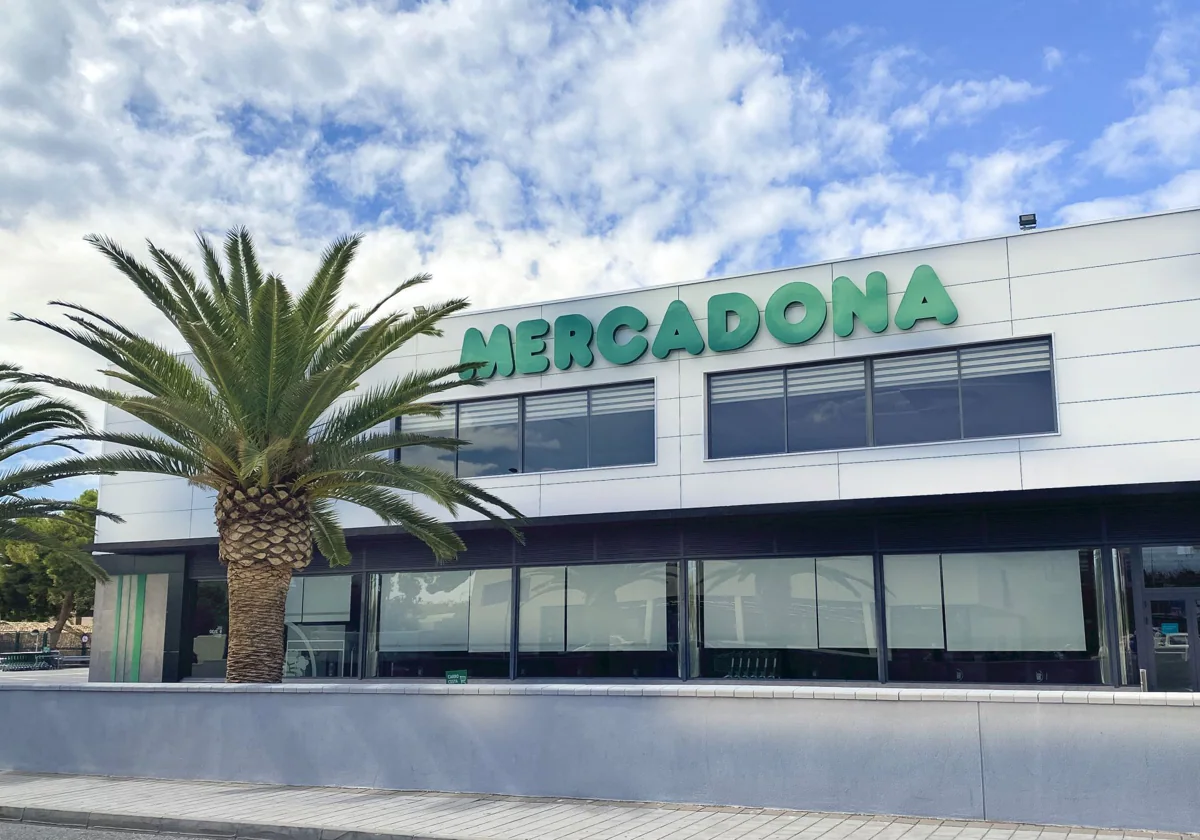 Imagen de un supermercado de Mercadona en Alicante