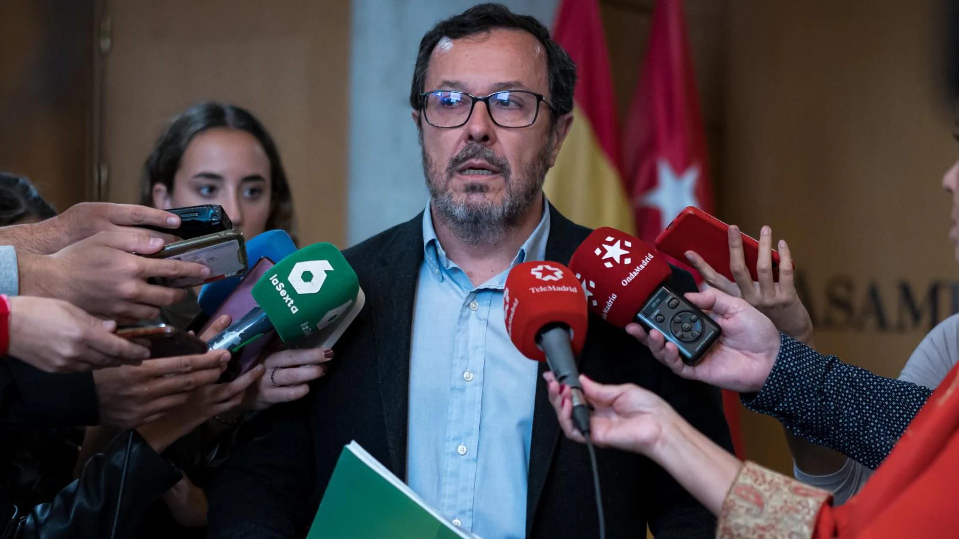 El portavoz nacional de Vox, José Antonio Fúster, ahora presidente provincial del partido en Madrid