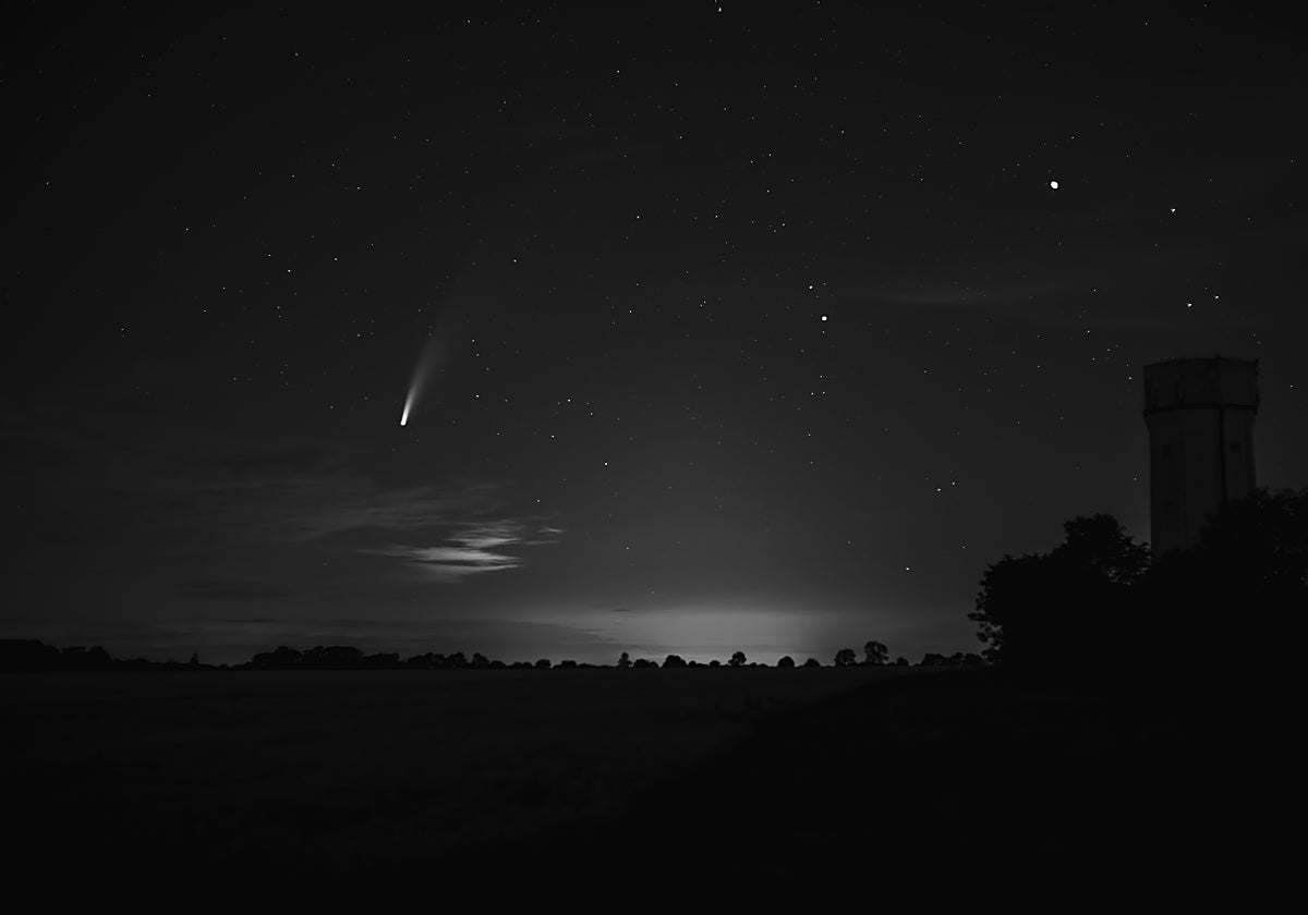 El cometa alcanzará su máxima brillantez entre el 10 y el 13 de octubre