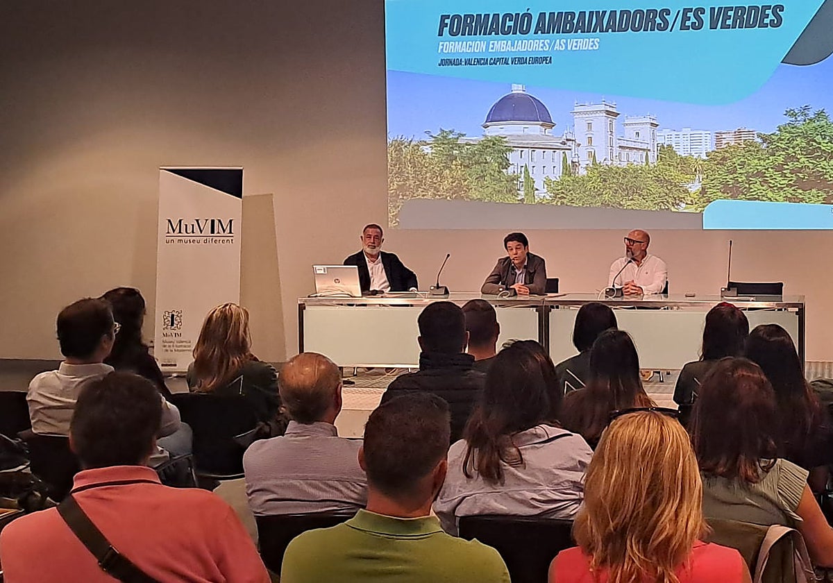 Imagen tomada durante la jornada 'Formación de Embajadores Verdes' del Ayuntamiento de Valencia