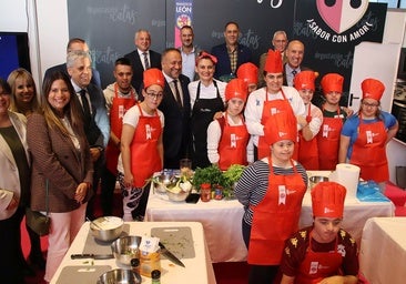 Toda una «excelencia» de embutidos, dulces o miel se dan cita en la Feria de Productos de León hasta el domingo