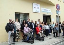 La Asociación de Minusválidos AMFE amplía sus instalaciones en un edificio cedido por el Ayuntamiento de Lucena