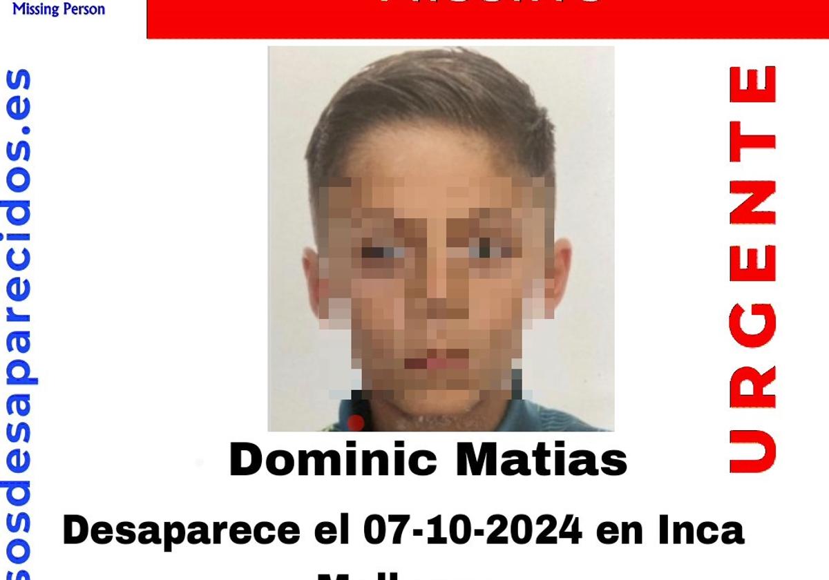 Investigan como un supuesto caso de sustracción parental la desaparición de un niño de nueve años en Mallorca