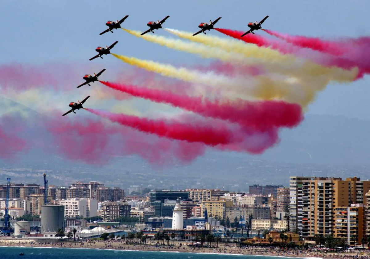 Estos son los aviones que participan en el Día de la Hispanidad