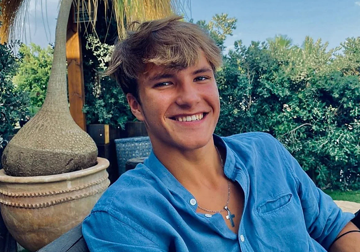 Imagen del joven Álvaro Prieto