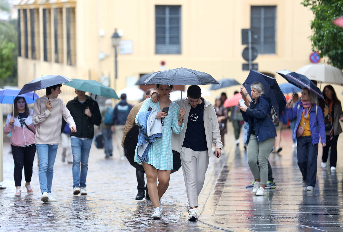 Fotos: el temporal Berenice se deja sentir en Córdoba