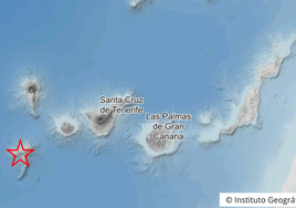 Un terremoto de magnitud 3 hace temblar El Hierro