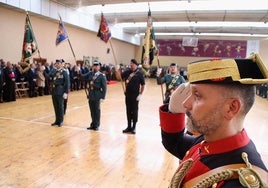 La Guardia Civil rinde honores a su patrona, la Virgen del Pilar