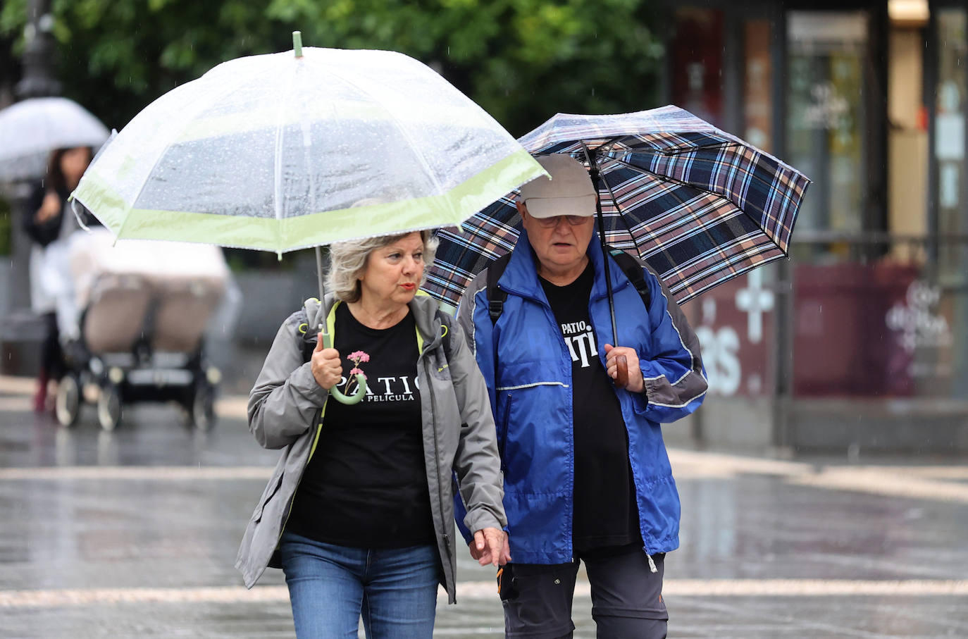 En imágenes, los últimos coletazos de la borrasca Berenice en Córdoba