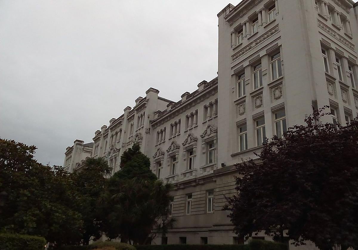 Vista del Palacio de Justicia de La Coruña, sede de la Fiscalía de Galicia en una imagen archivo