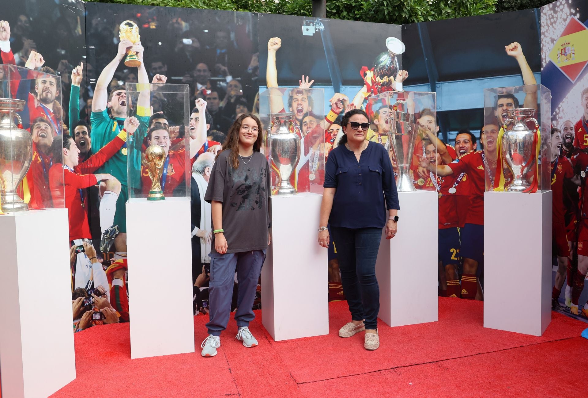 Fotos: la espectacular &#039;fan zone&#039; de la selección toma Las Tendillas