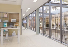 El proceso de reforma del edificio de la Delegación del Gobierno, en imágenes