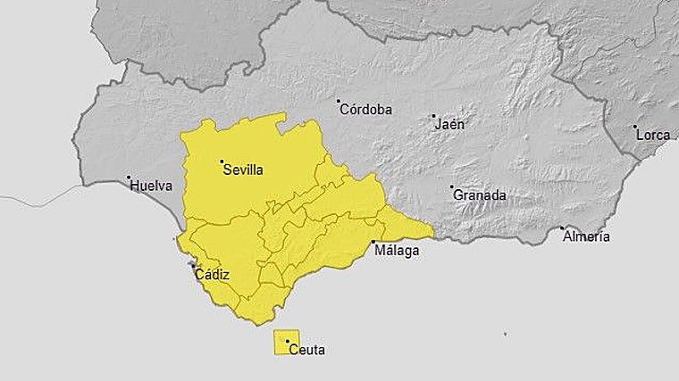 Avisos meteorológicos de Aemet