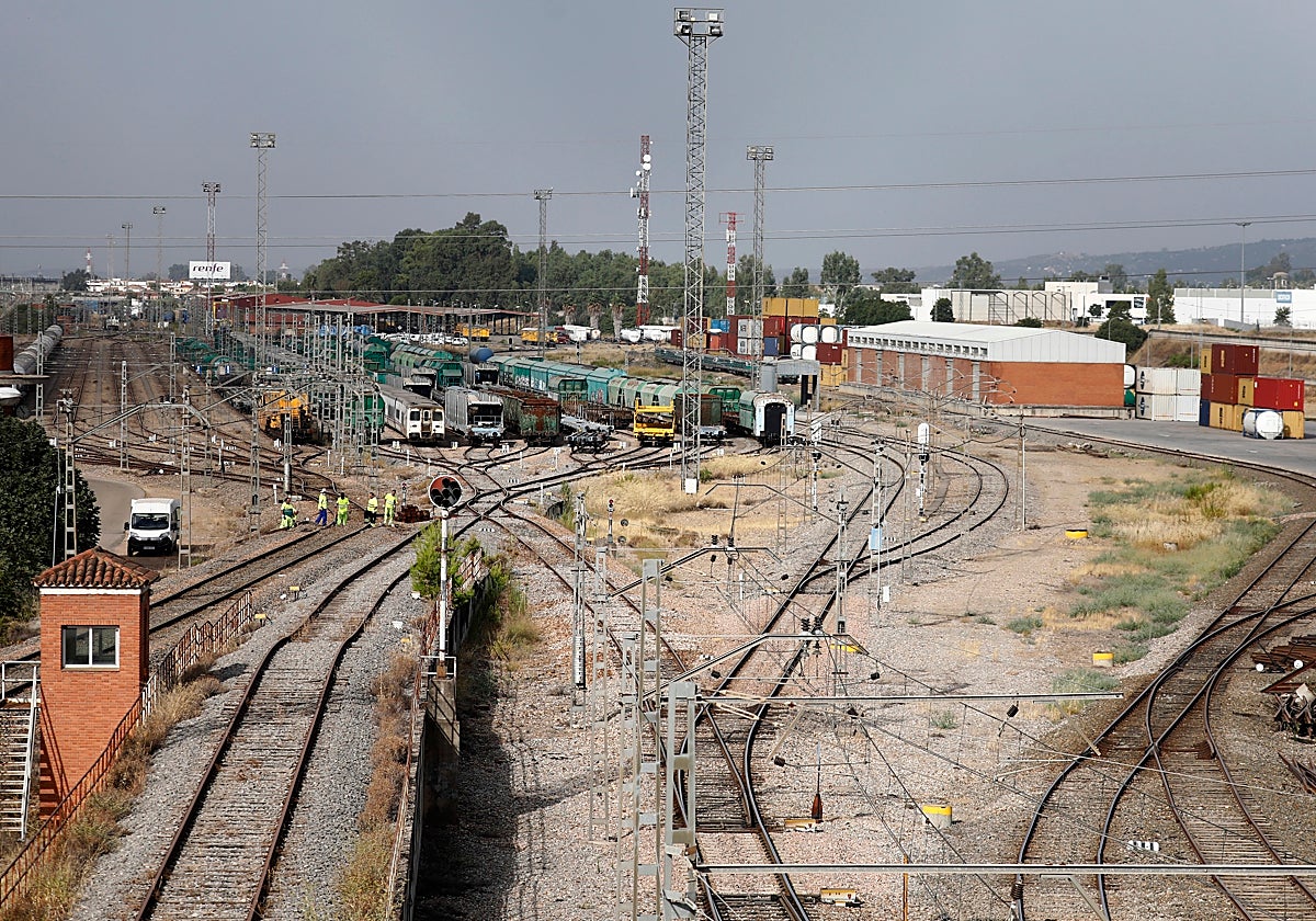 Estación de mercancías ferroviarias de El Higuerón (Córdoba)