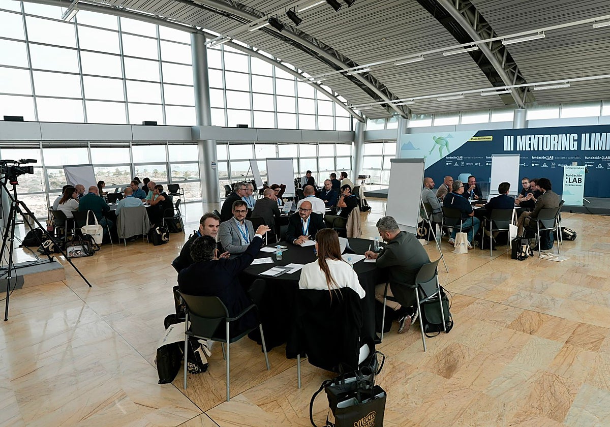 Imagen tomada durante la tercera edición de mentoring ilimitado de Fundación LAB Mediterráneo