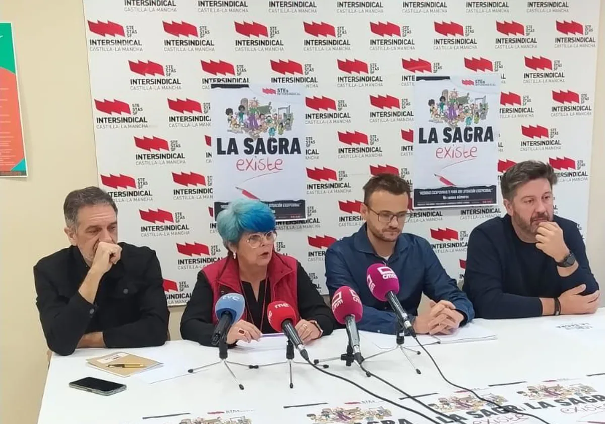 &#039;La Sagra existe&#039;, campaña de STE para exigir soluciones urgentes en los centros educativos de la comarca