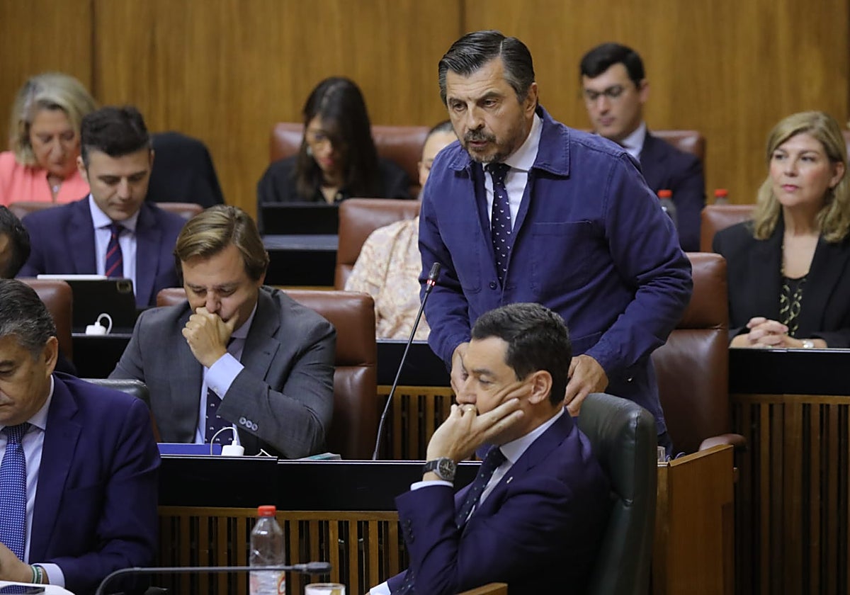 El portavoz del PP, Toni Martín