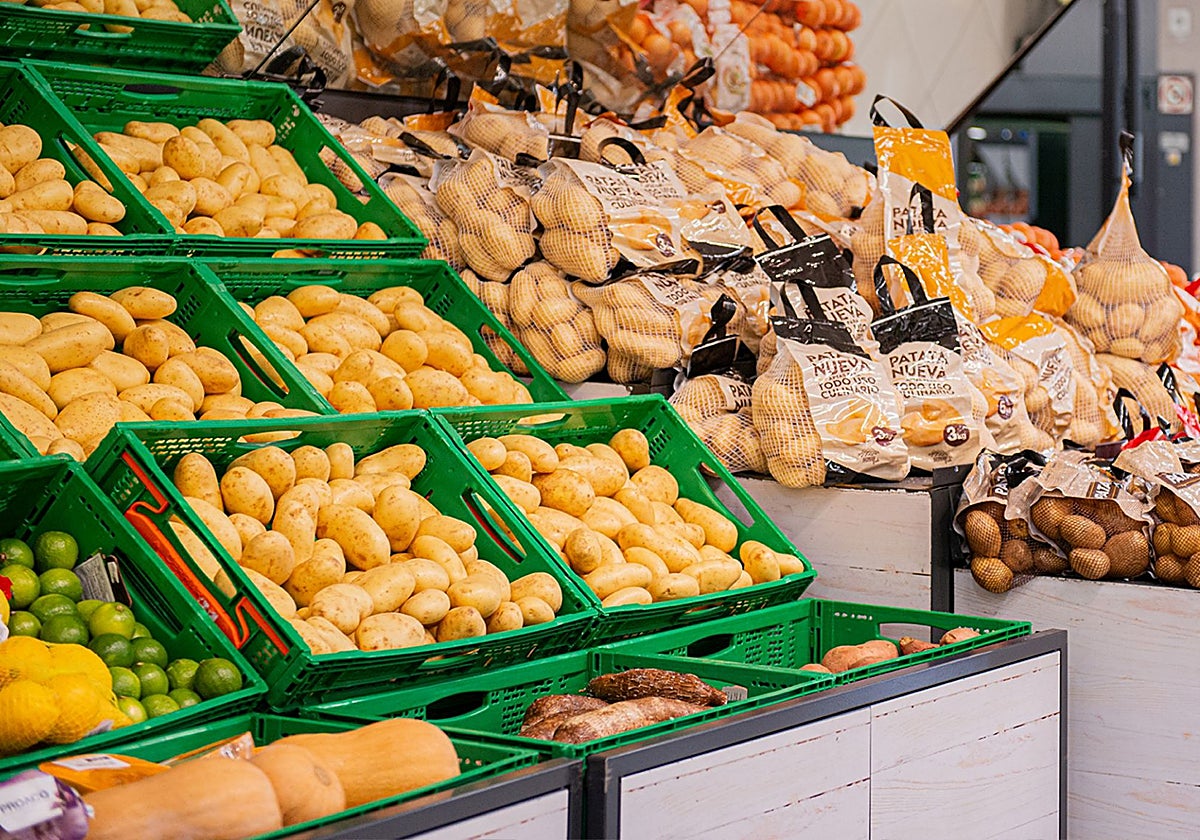 Imagen tomada en un supermercado de Mercadona