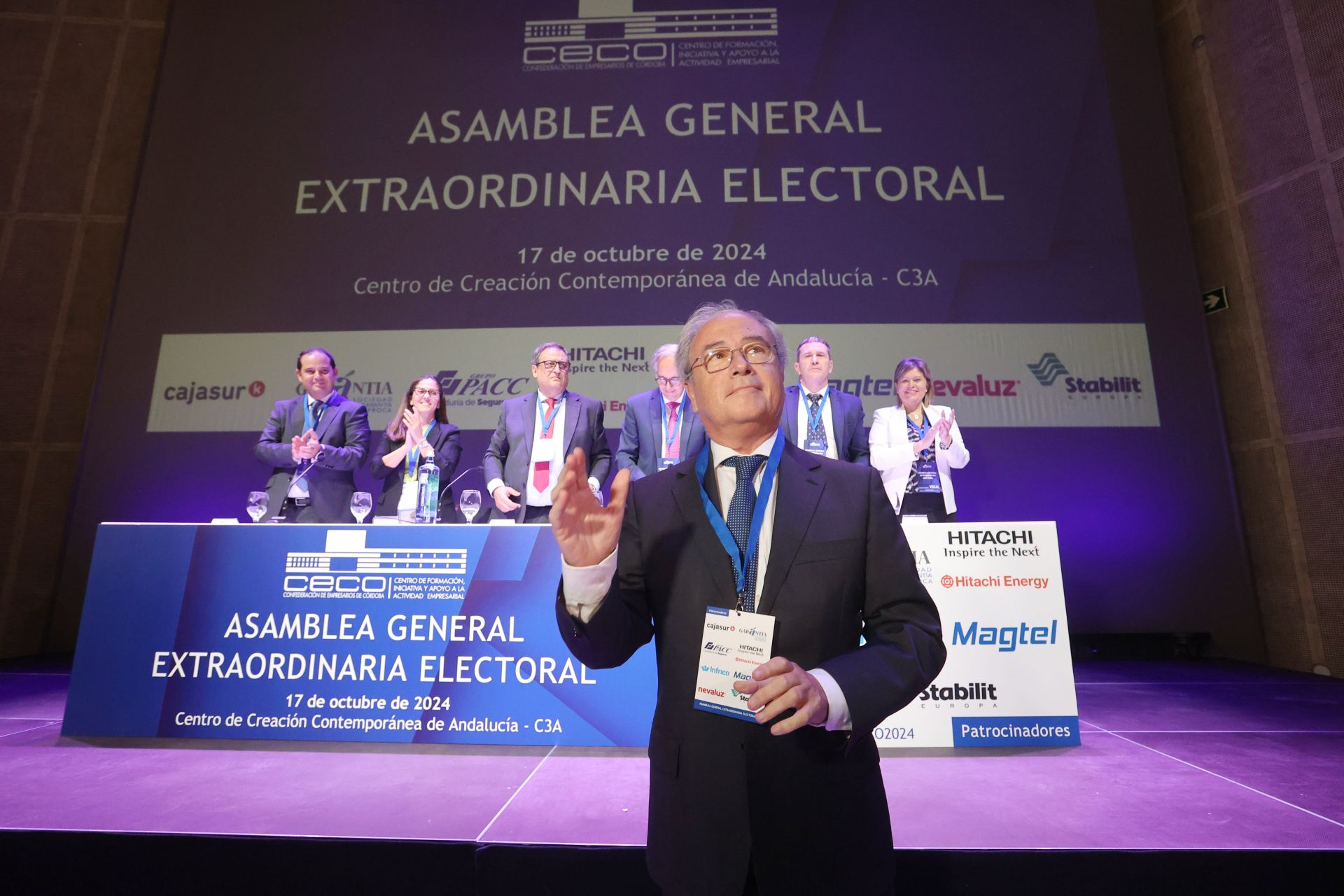 La reelección de Antonio Díaz como presidente de los empresarios de Córdoba, en imágenes