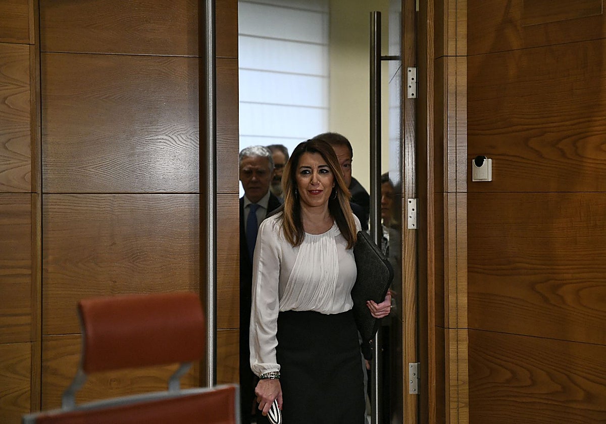 Susana Díaz en el Senado