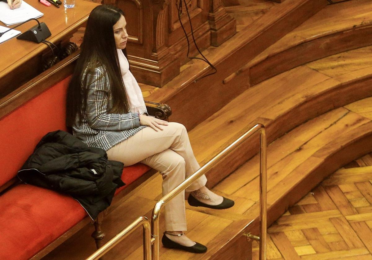 Rosa Peral durante el juicio en 2020