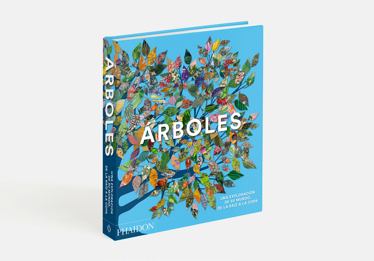 Portada del libro Árboles, una exploración de su mundo, de la raíz a la copa, una obra de gran formato y calidad, profusamente ilustrada