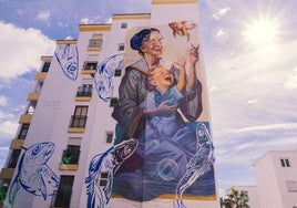 Así son los nuevos murales que engalanan Estepona