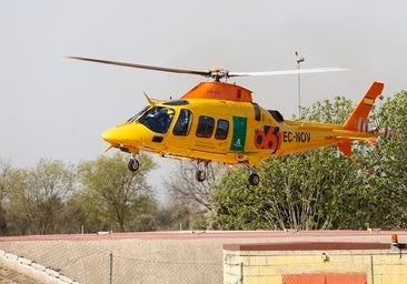 Un muerto y un herido grave tras un choque frontal de una furgoneta y un coche en Palma del Río