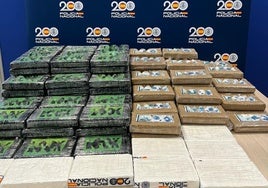 Se busca al dueño de un alijo de 160 kilos de cocaína en Madrid