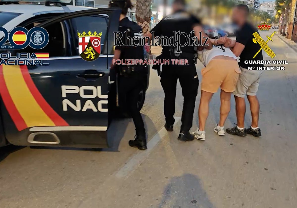 Una de las detenciones practicadas en Fuengirola