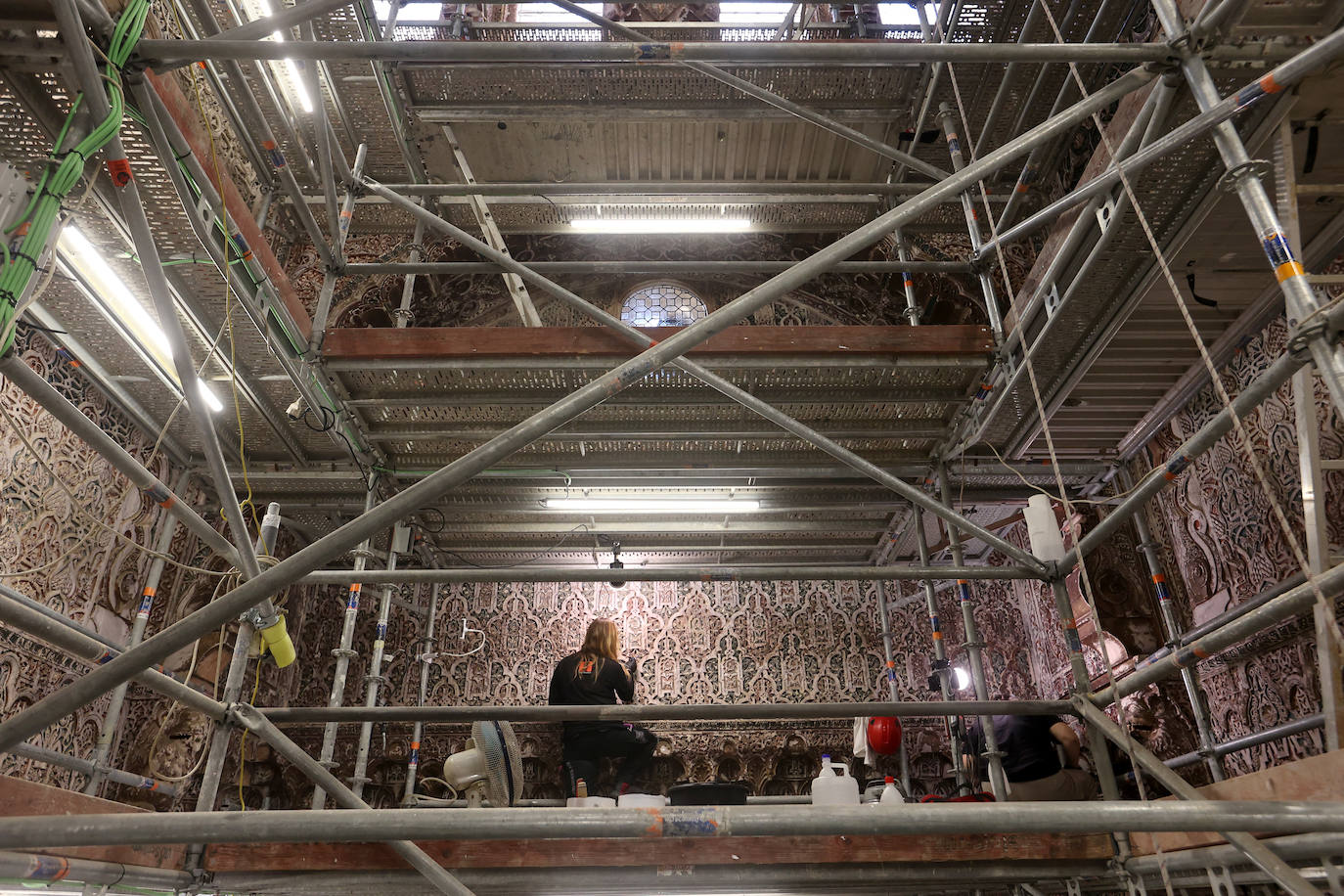 ABC en la restauración de la Capilla Real de la Mezquita-Catedral de Córdoba, en imágenes
