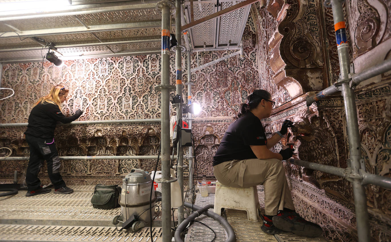ABC en la restauración de la Capilla Real de la Mezquita-Catedral de Córdoba, en imágenes