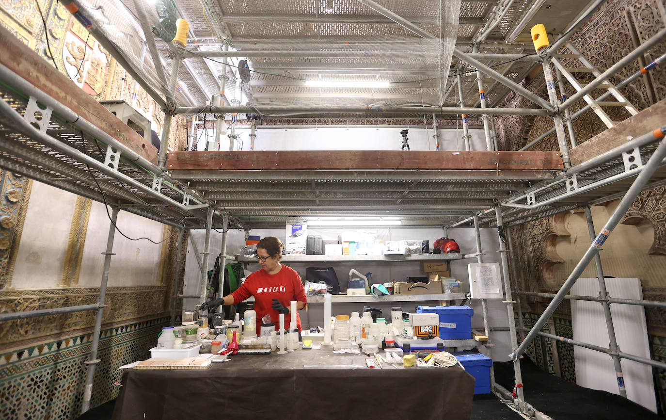 ABC en la restauración de la Capilla Real de la Mezquita-Catedral de Córdoba, en imágenes