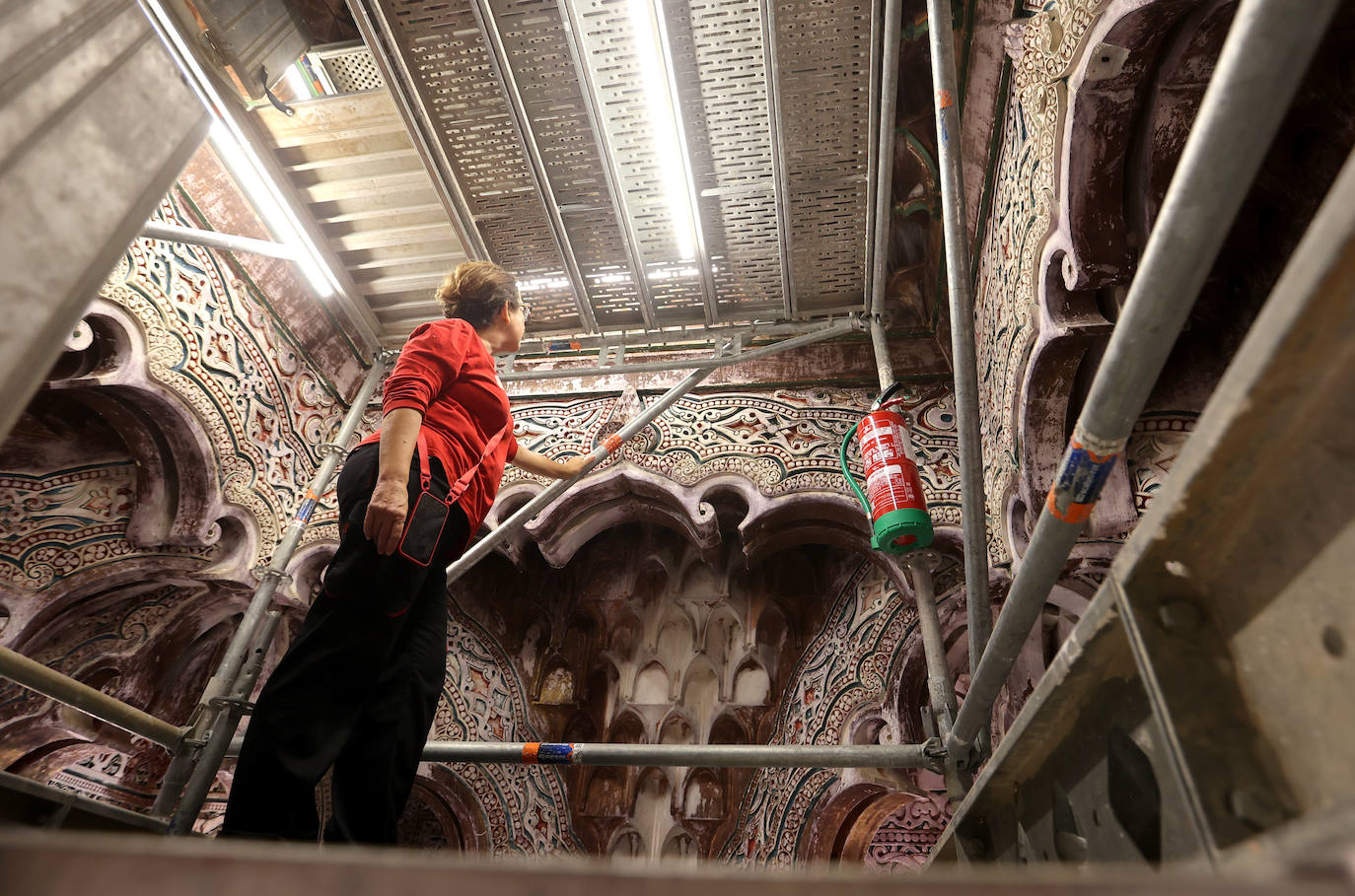 ABC en la restauración de la Capilla Real de la Mezquita-Catedral de Córdoba, en imágenes
