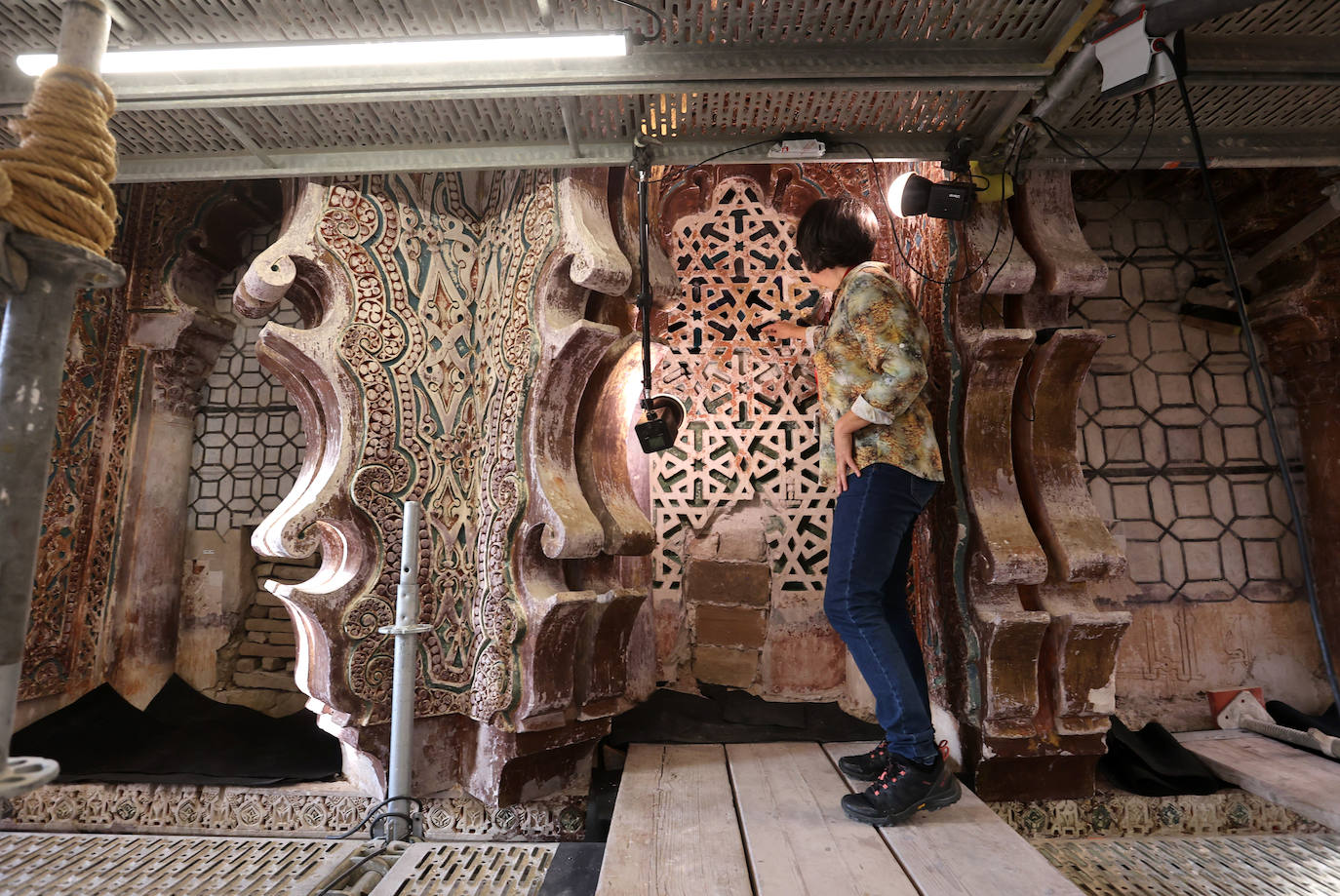 ABC en la restauración de la Capilla Real de la Mezquita-Catedral de Córdoba, en imágenes