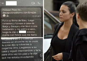 Los whatsapp de la víctima de Errejón a una amiga: «Me entró a saco en una habitación y le paré los pies»