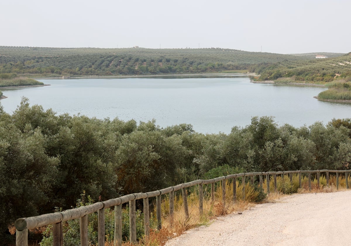 Laguna de Zóñar, una de las más grandes, situada entre Aguilar de la Frontera y Puente Genila