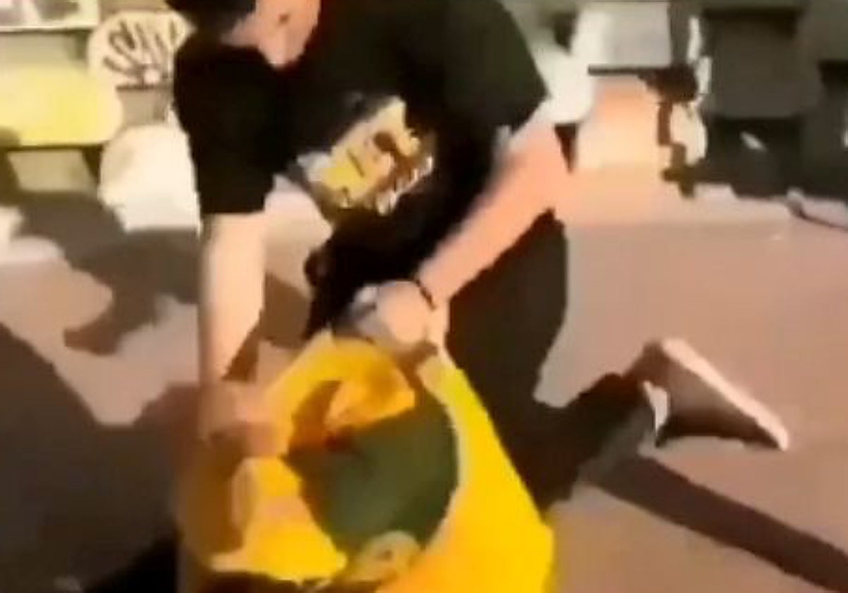 Una de las palizas grabadas en Arganda del Rey y subidas posteriormente a Instagram