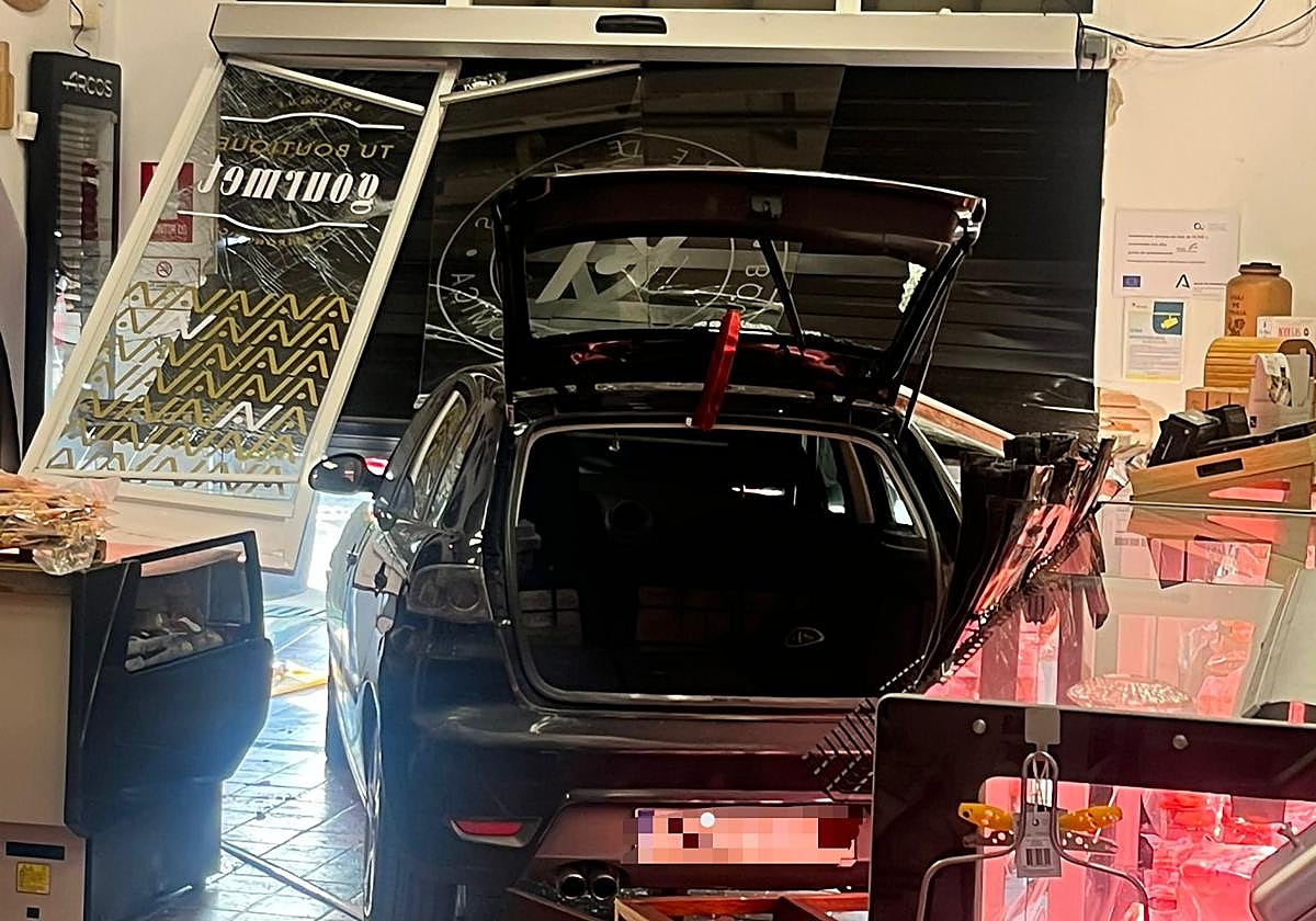 Imagen del coche con el que se realizó el aluniaje en Valle de Arasl