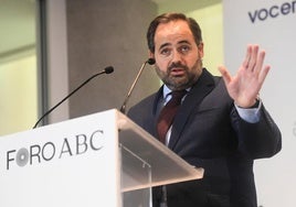 El presidente del PP de Castilla-La Mancha, Paco Núñez, protagonista del Foro ABC