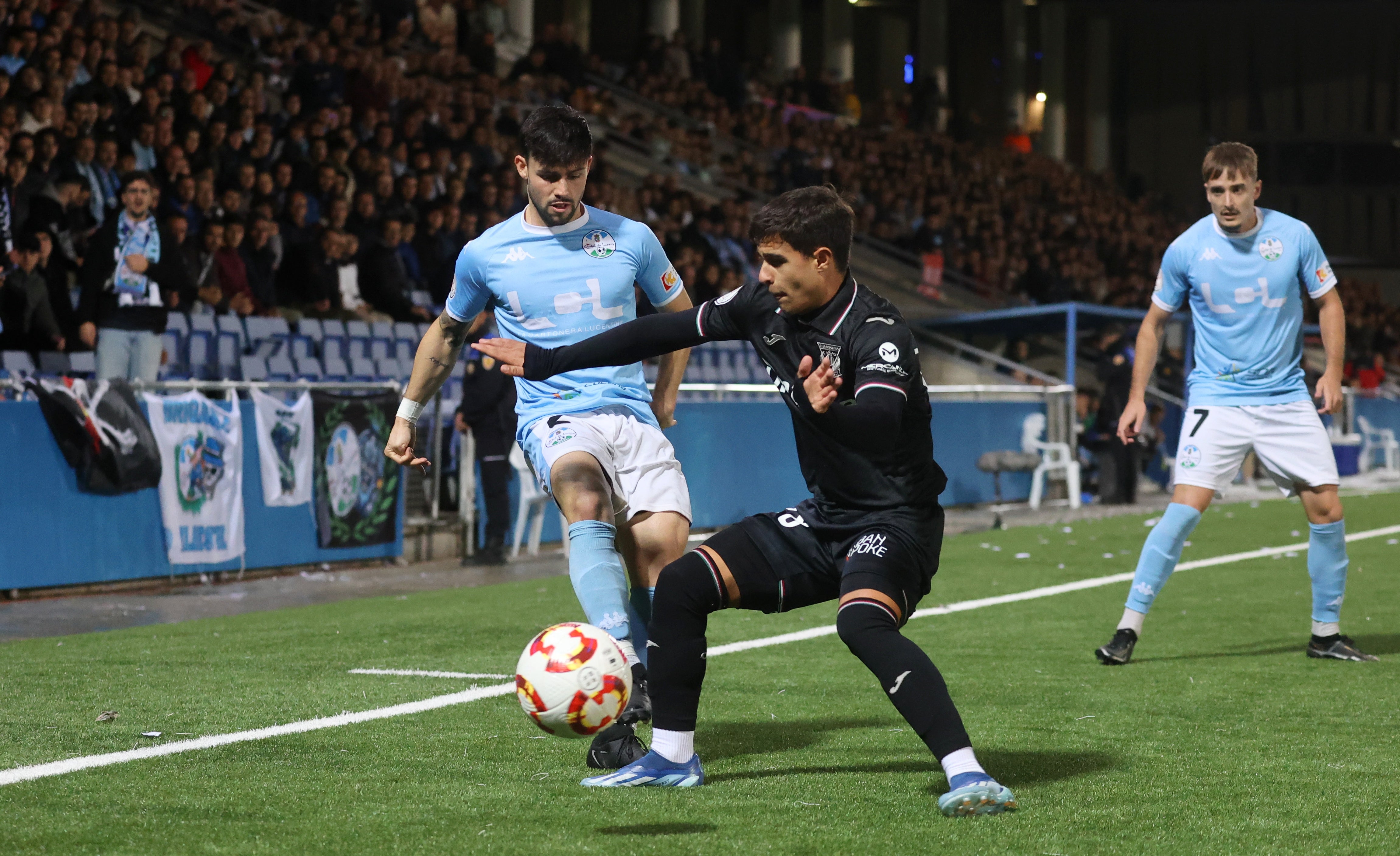 Un día histórico para el Ciudad de Lucena en la Copa del Rey, en imágenes