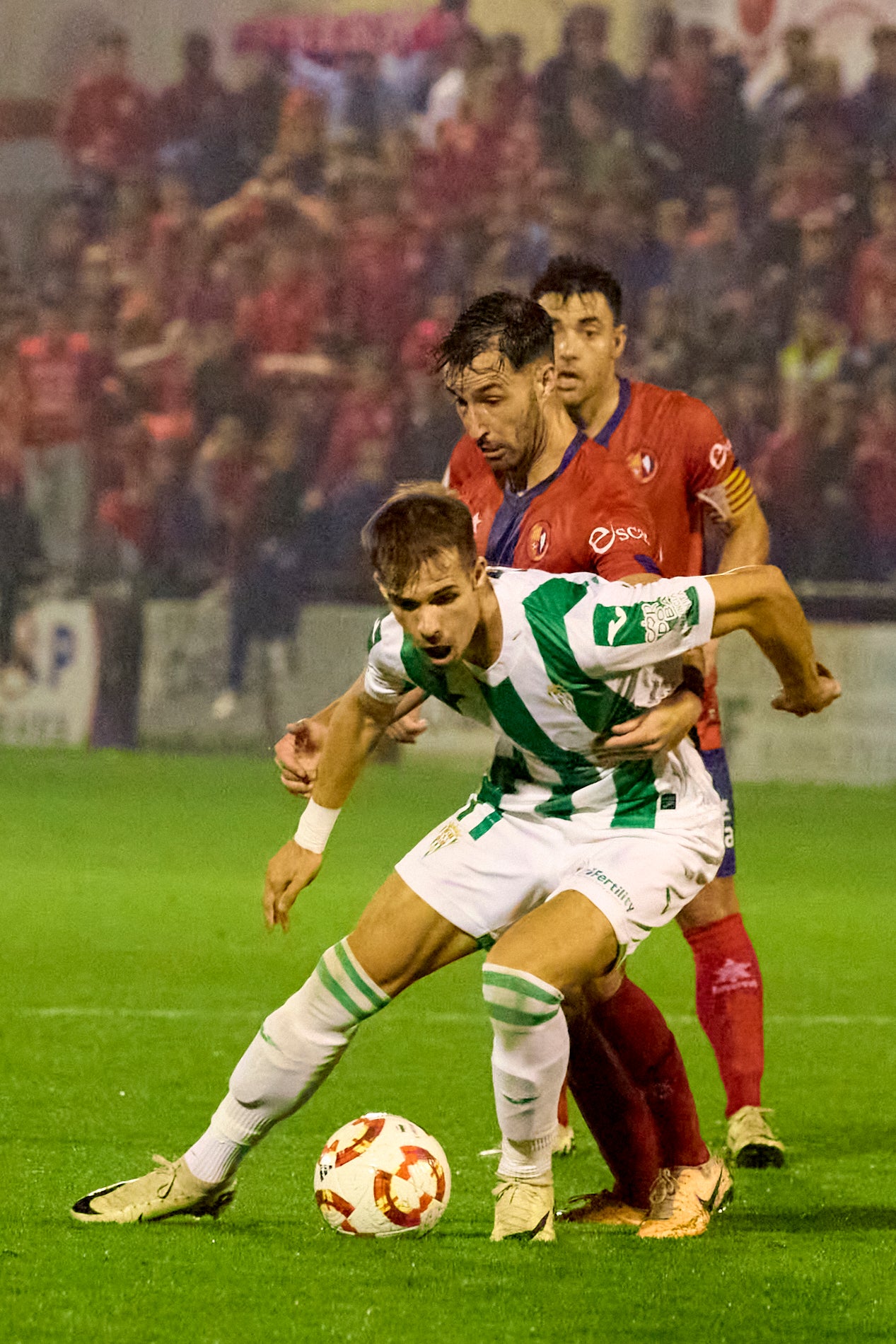 Las imágenes de la sorprendente eliminación copera del Córdoba CF en Olot