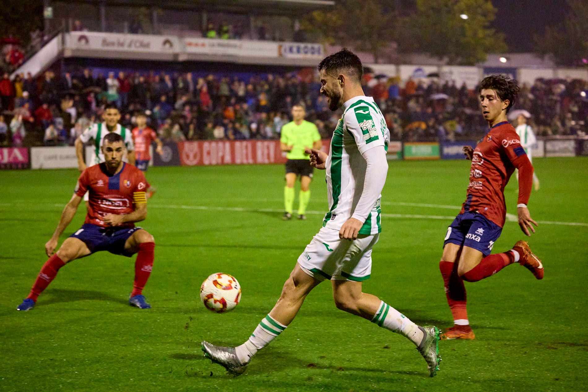 Las imágenes de la sorprendente eliminación copera del Córdoba CF en Olot
