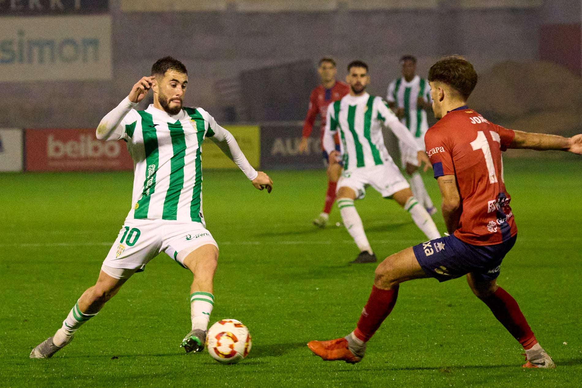 Las imágenes de la sorprendente eliminación copera del Córdoba CF en Olot