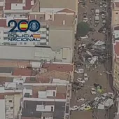 Desde el aire Así ha quedado Valencia: ríos de coches y campos anegados