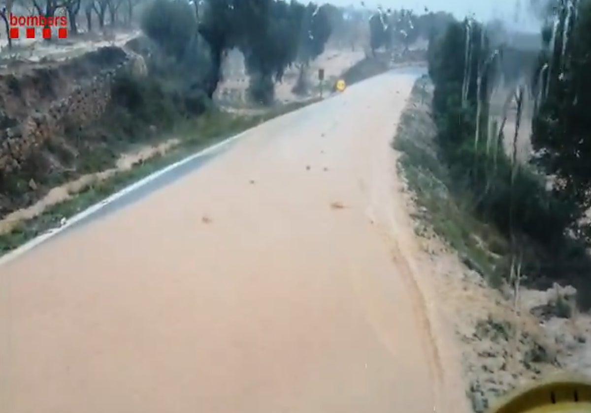 Alerta en Tarragona para extremar las precauciones por las fuertes lluvias