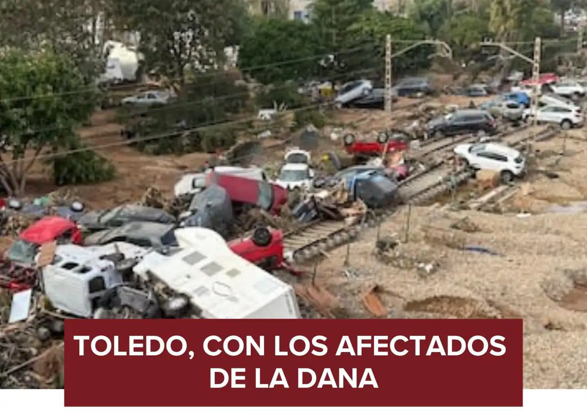 Cartel anunciador de la campaña del Ayuntamiento de Toledo